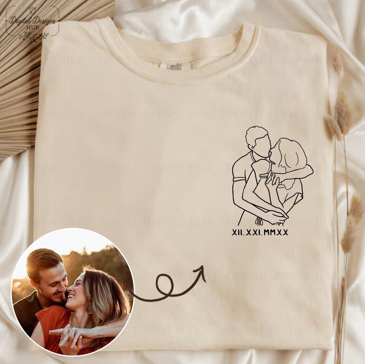 Tricou Cupluri Matchy Poza Contur