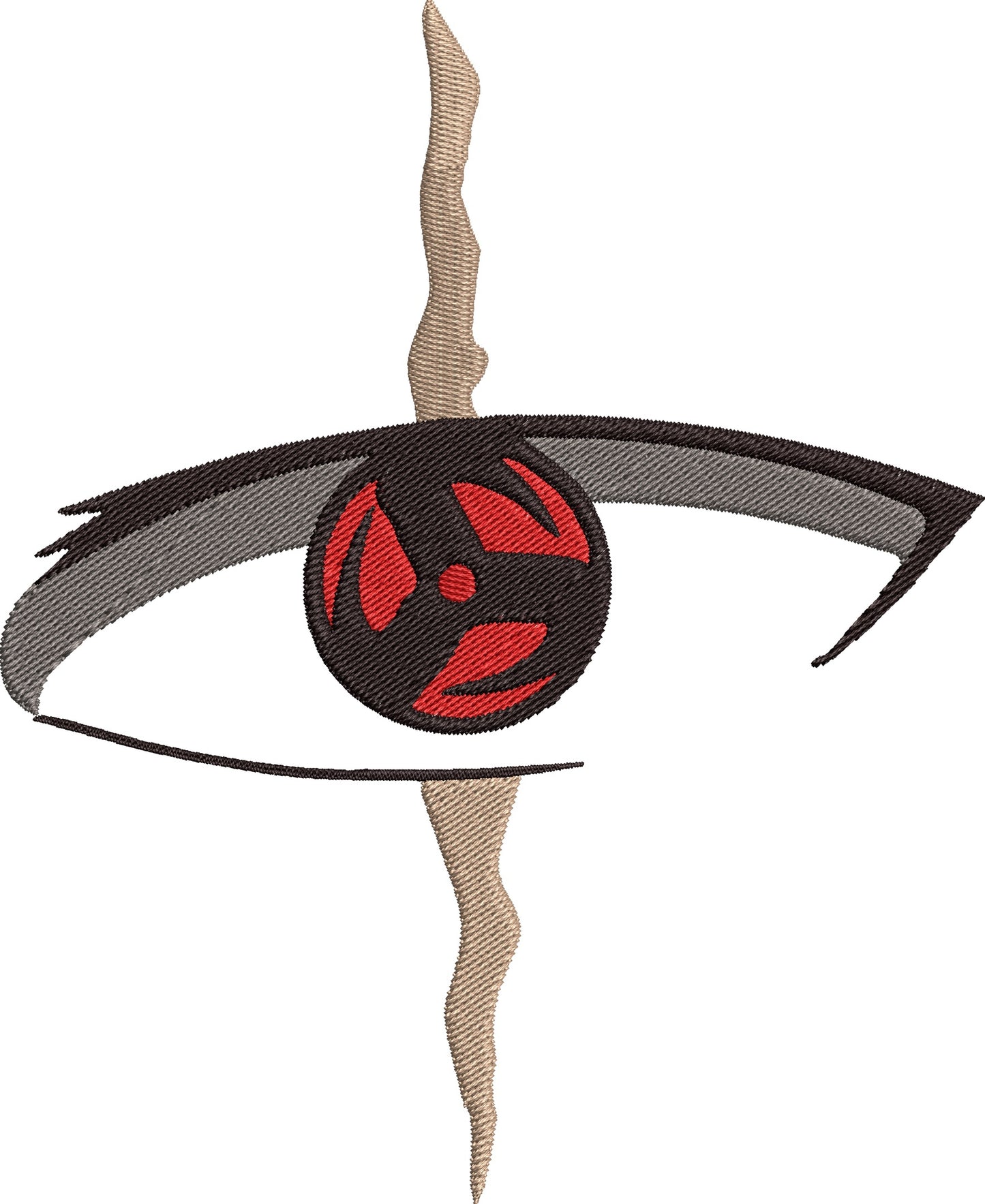 Tricou Brodat Naruto-Sharingan