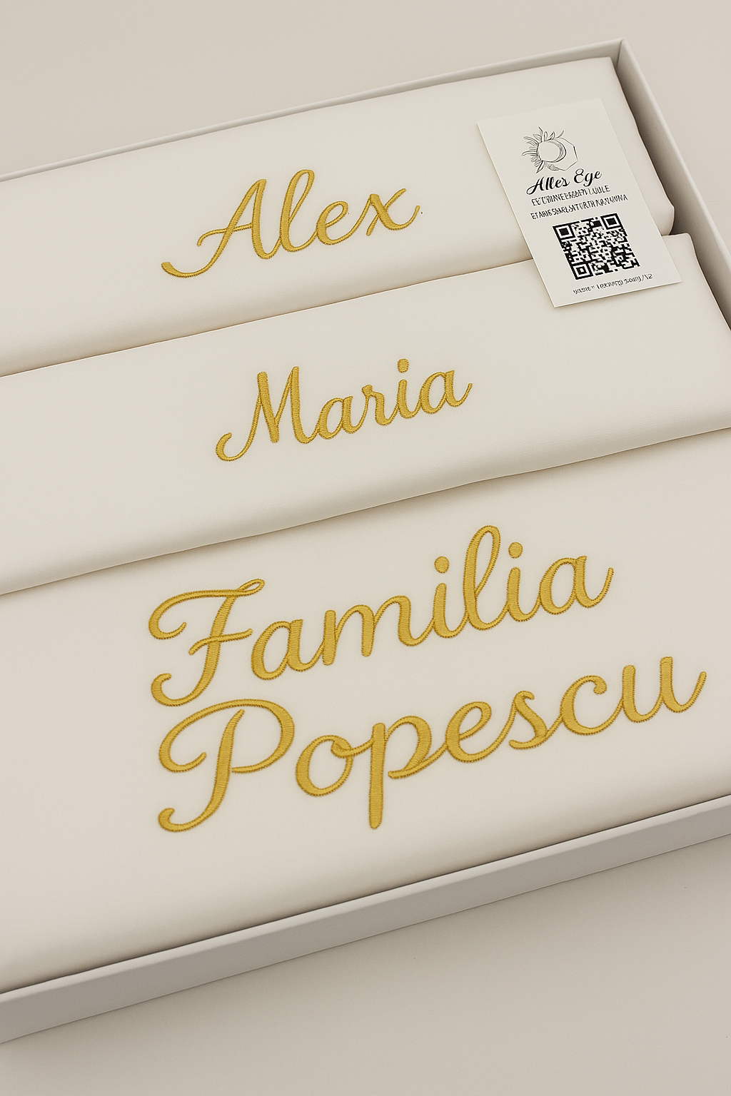 Lenjerie de pat personalizata- Pat dublu 6 piese