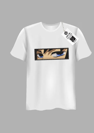 Tricou Brodat Demon Slayer -Giyu Tomioka