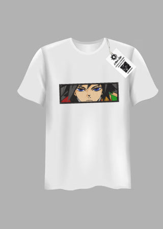 Tricou Brodat Demon Slayer - Giyu Tomioka