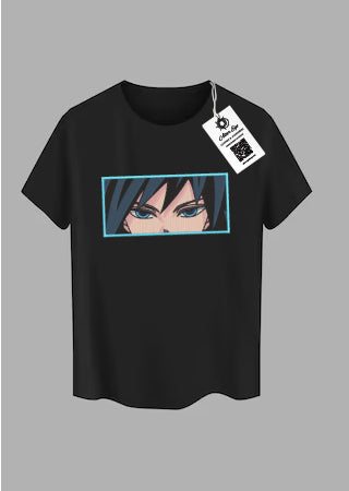 Tricou Brodat Demon Slayer - Giyu Tomioka