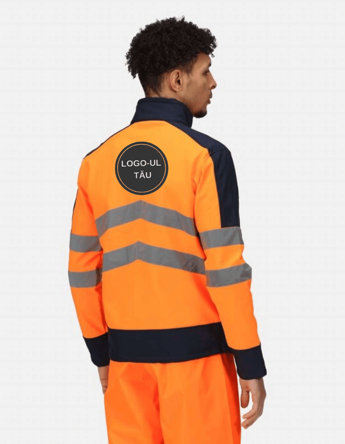 Jachetă Reflectorizantă Personalizată prin Broderie M1