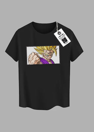 Tricou Brodat Dragon Ball - Son Gohan