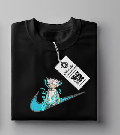 Tricou Brodat Hunter x Hunter Branded - Killua Zoldyck