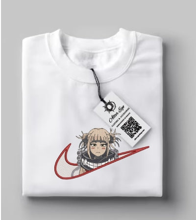 Tricou Brodat My Hero Academia Branded - Himiko Toga