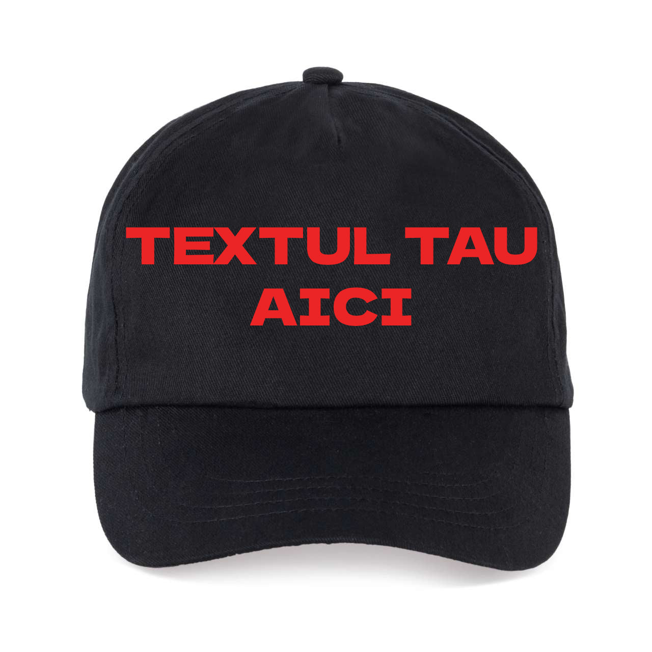 Șapcă text personalizat prin Broderie