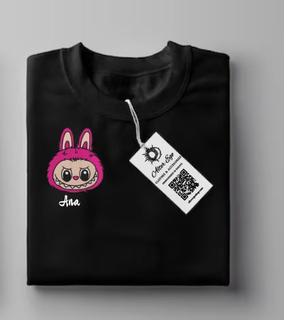 Tricou Copii Labubu Personalizat cu Numele tau