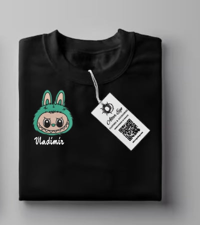 Tricou Copii Labubu Personalizat cu Numele tau
