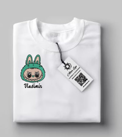 Tricou Copii Labubu Personalizat cu Numele tau