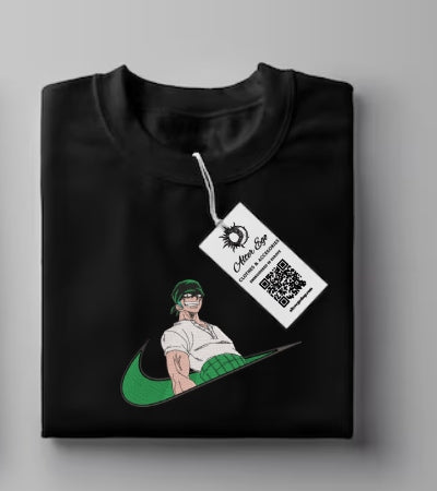 Tricou Brodat Naruto Branded Roronoa Zoro