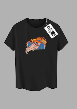 Tricou Brodat One Piece -Portgas D. Ace