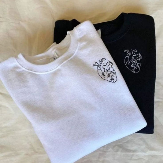 Tricou Cupluri Matchy Inima Anatomica