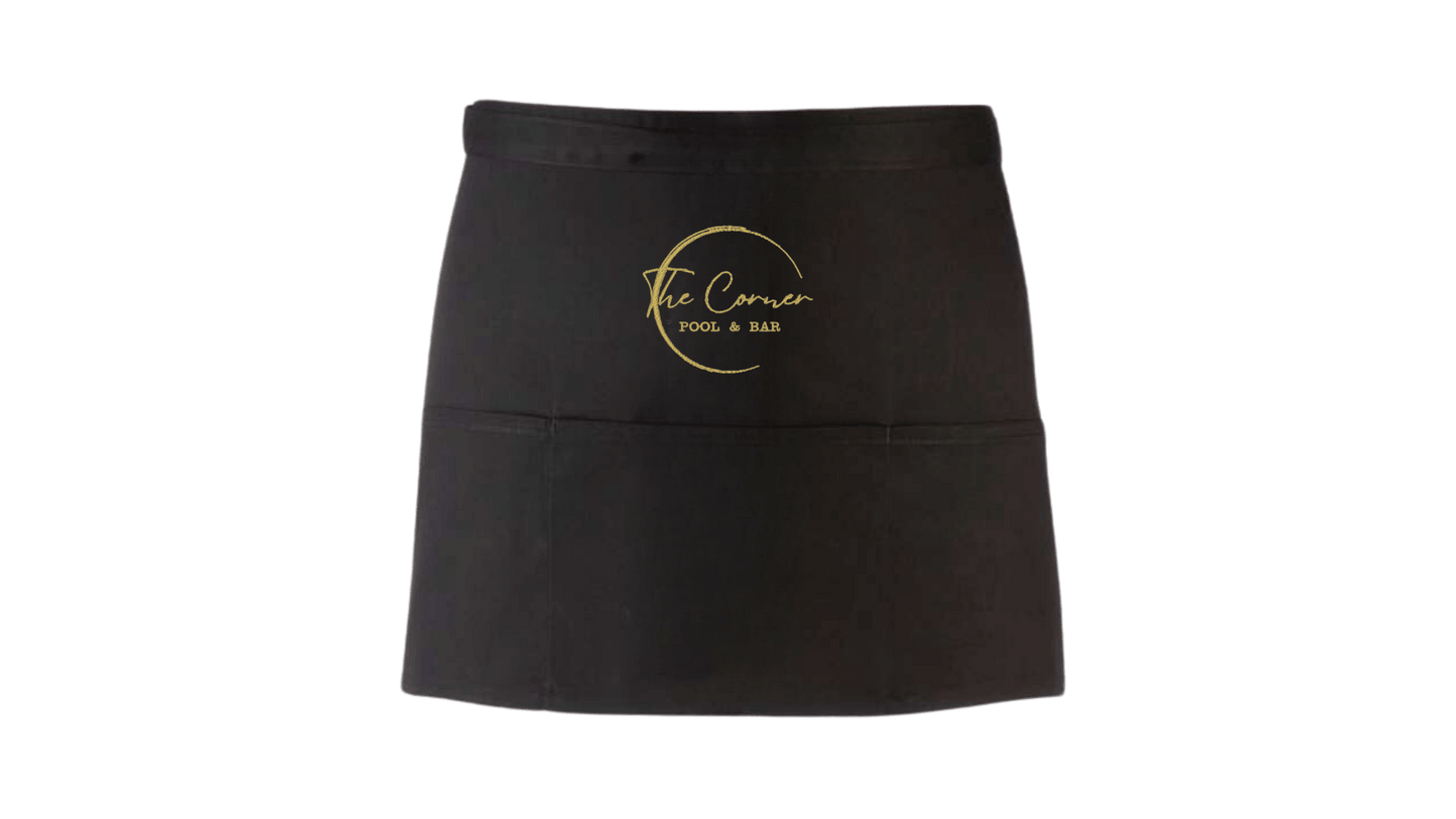 Șorț scurt personalizat prin Broderie clasic