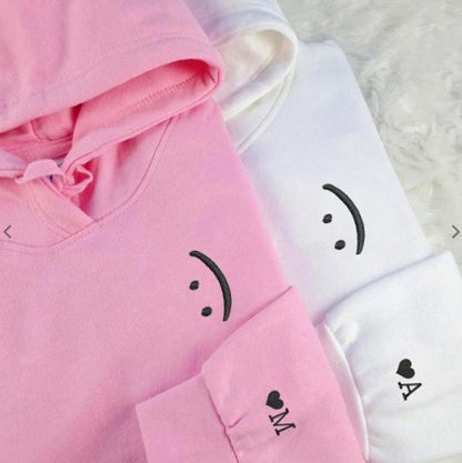 Set 2 hanorace cuplu Smile