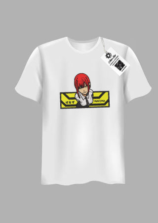 Tricou Brodat  Dragon Chainsaw Man  - Makima