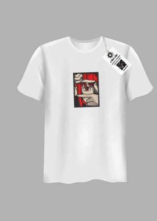 Tricou Brodat  Dragon Chainsaw Man - Makima's eye