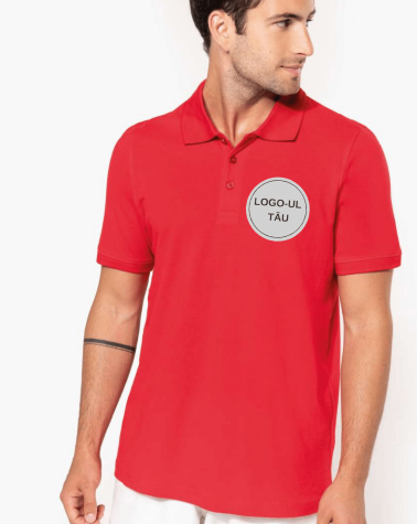 Tricou Polo personalizat prin Broderie M2