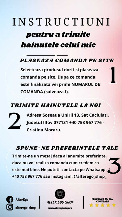 Tricou personalizate pentru parinti cu  hăinuțele copilului