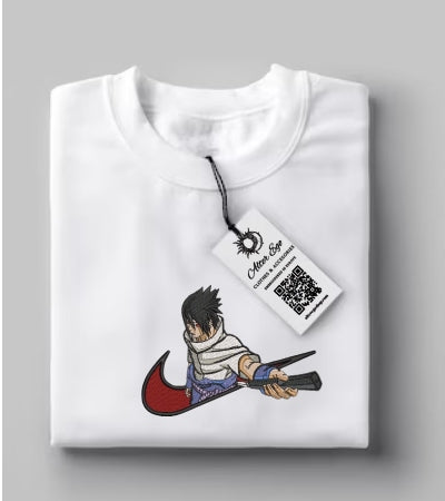 Tricou Brodat Naruto Branded Sasuke Uchiha