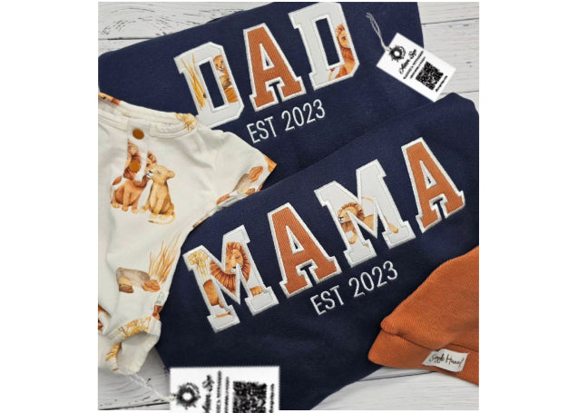Tricou personalizate pentru parinti cu  hăinuțele copilului