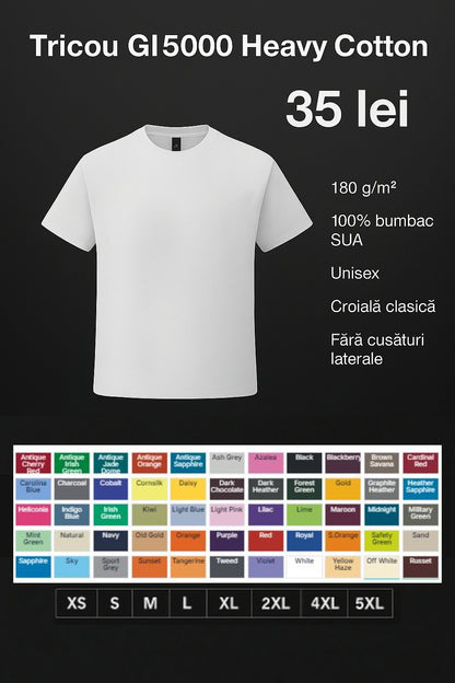 Tricou GI5000 HEAVY COTTON