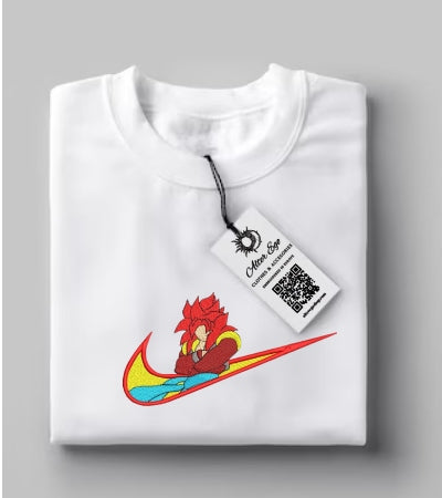 Tricou Brodat  Dragon Ball Branded- Gogeta