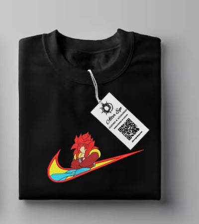 Tricou Brodat  Dragon Ball Branded- Gogeta
