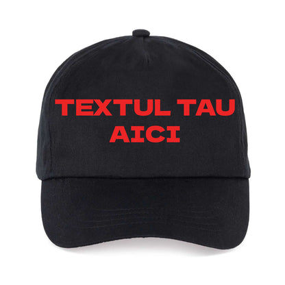 Șapcă  text personalizat prin Broderie