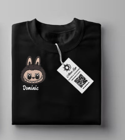 Tricou Copii Labubu Personalizat cu Numele tau