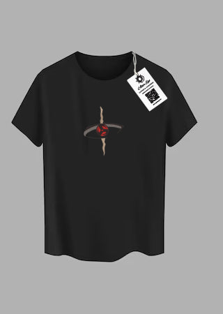 Tricou Brodat Naruto-Sharingan