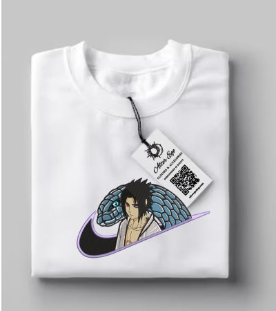 Tricou Brodat Naruto Branded Sasuke Uchiha