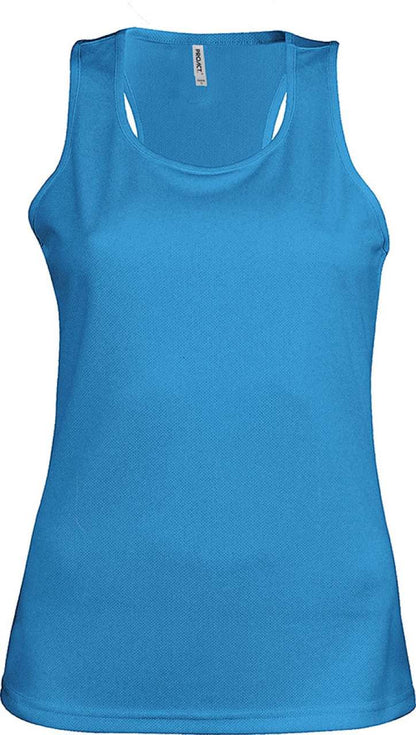 Tricou mâneci scurte dame sport personalizat prin Broderie M1