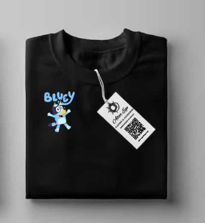 Tricou Copii Bluey Brodat
